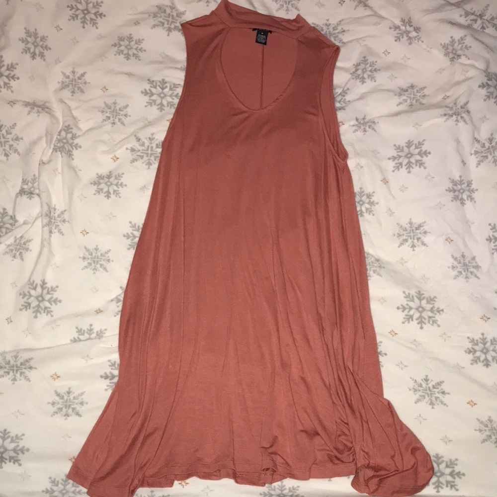 Pink/Salmon Color, Rue 21, Sleeveless, Front Cutout